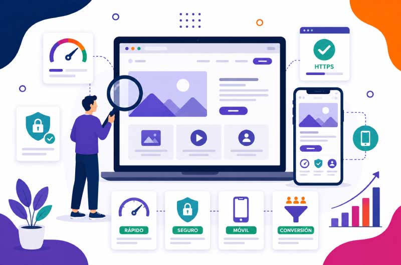 Auditoría del sitio web